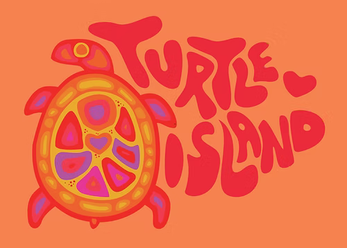 Bada Jean Turtle Island Print