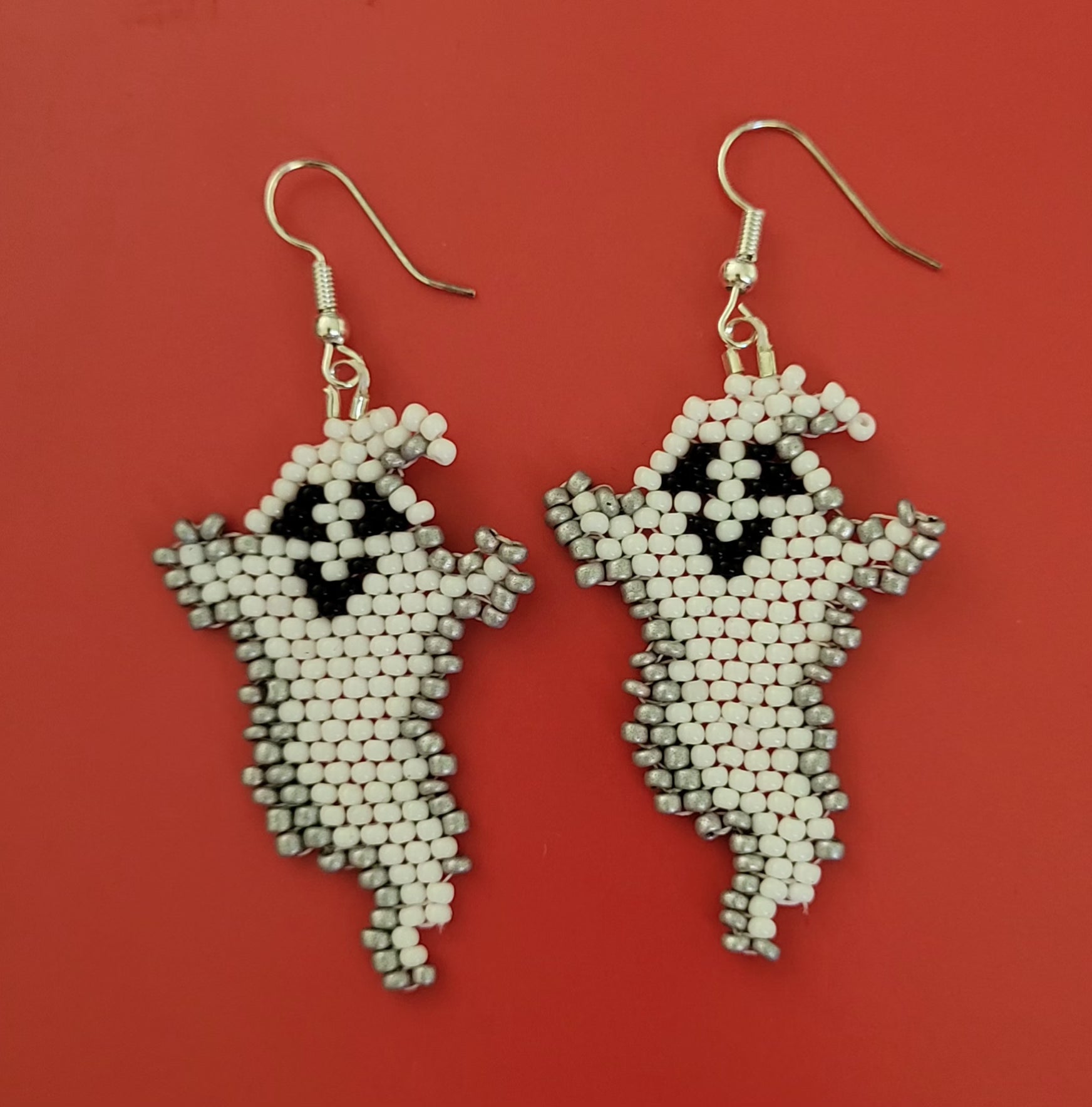 Danielle Redgun Ghostface Earrings
