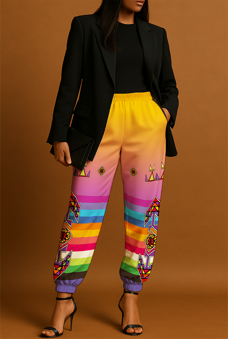 Spirit Arrow Ribbon Jogger Pants