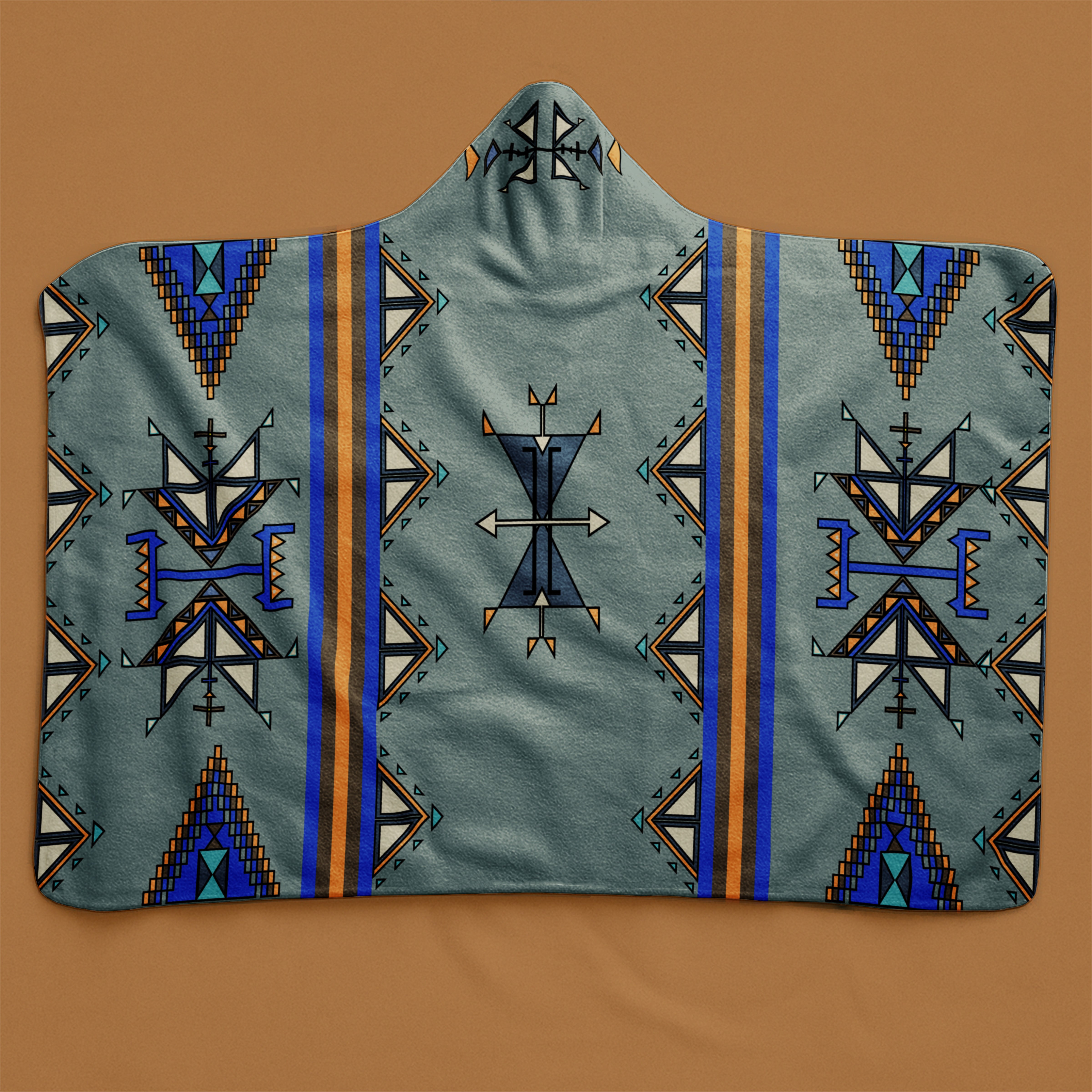 Eagle Strike Hooded Blanket