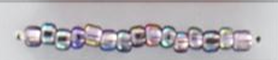 Silver Lined Seed Beads Size 11/0 - Rainbow Opal