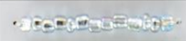 Silver Lined Seed Beads Size 11/0 - Rainbow Silver