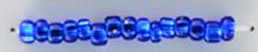 Silver Lined Seed Beads Size 11/0 - Sparkling Ocean