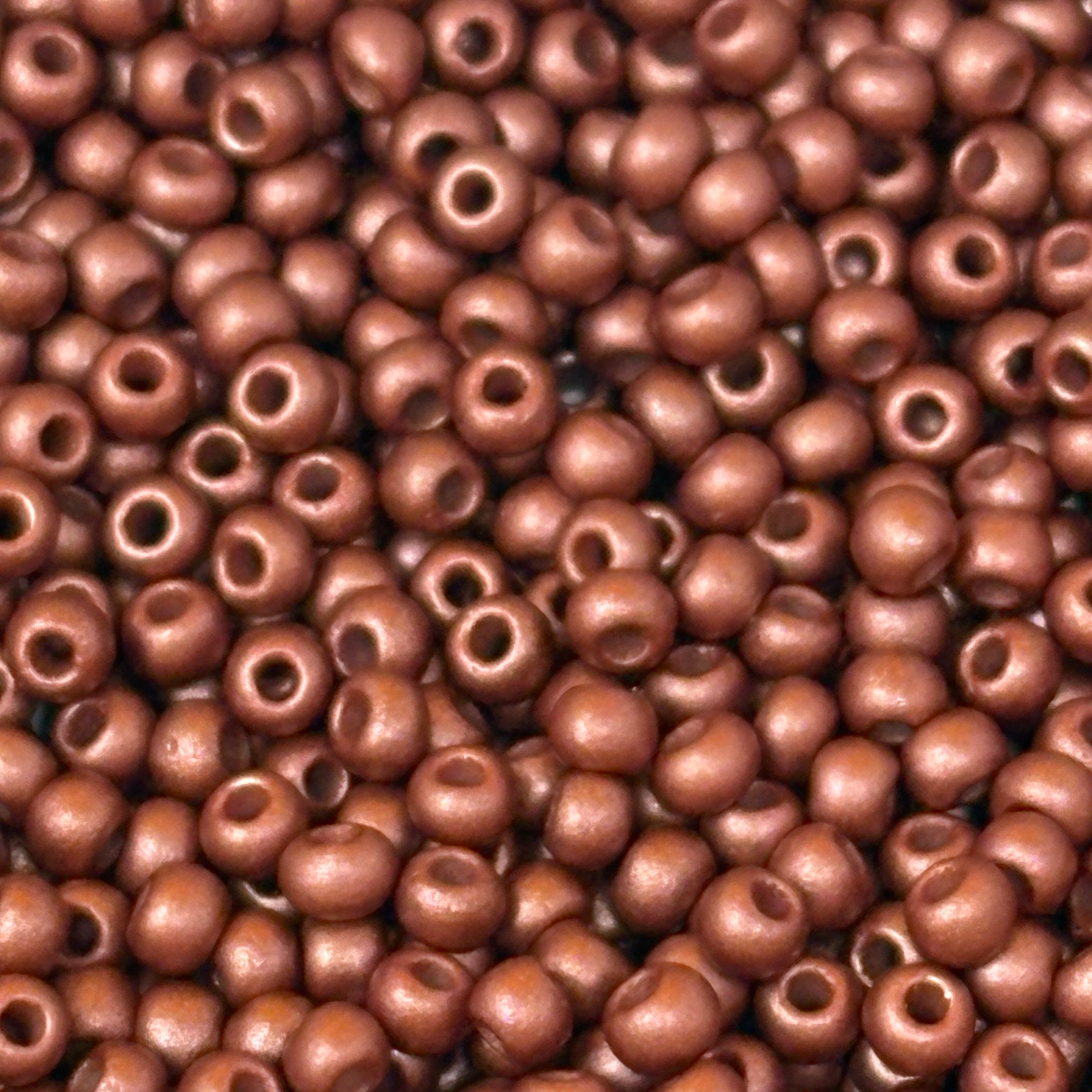 Seed Beads Size 11/0 - Rose Gold
