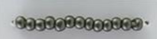 Seed Beads Size 11/0 - Gun Metal