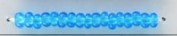 Transparent Seed Beads Size 11/0 - Sky