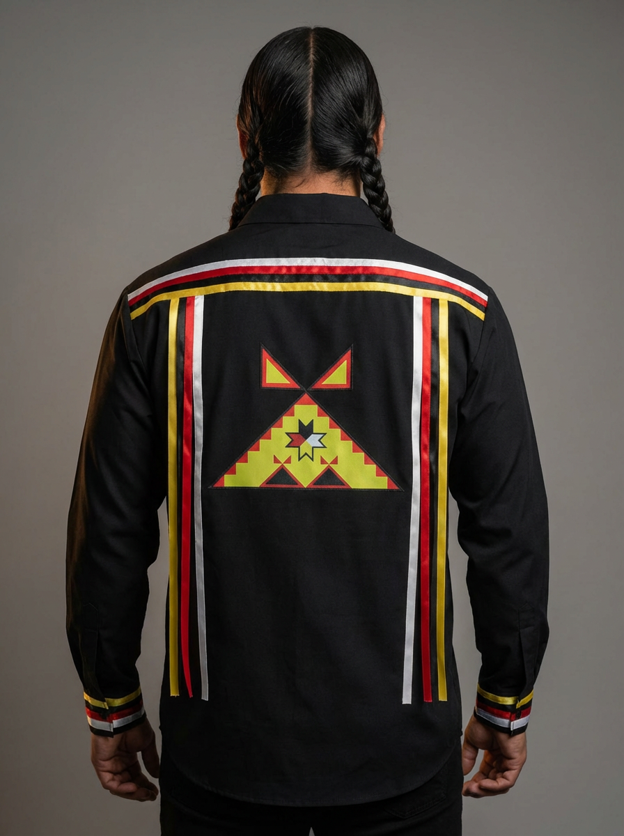 Legacy Ribbon Shirt - Tipi Backside