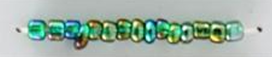 Silver Lined Seed Beads Size 11/0 - Rainbow Seaside