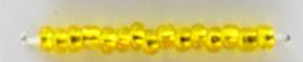Silver Lined Seed Beads Size 11/0 - Sparkling Lemon