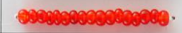 Transparent Seed Beads Size 11/0 - Cherry