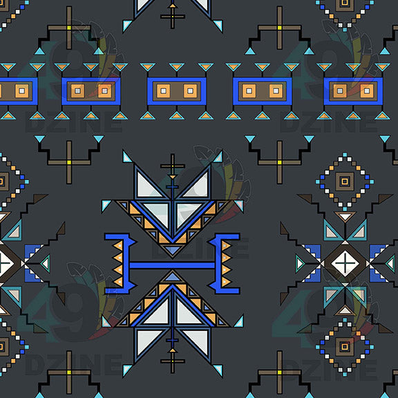 Eagle Strike Gray Satin Fabric