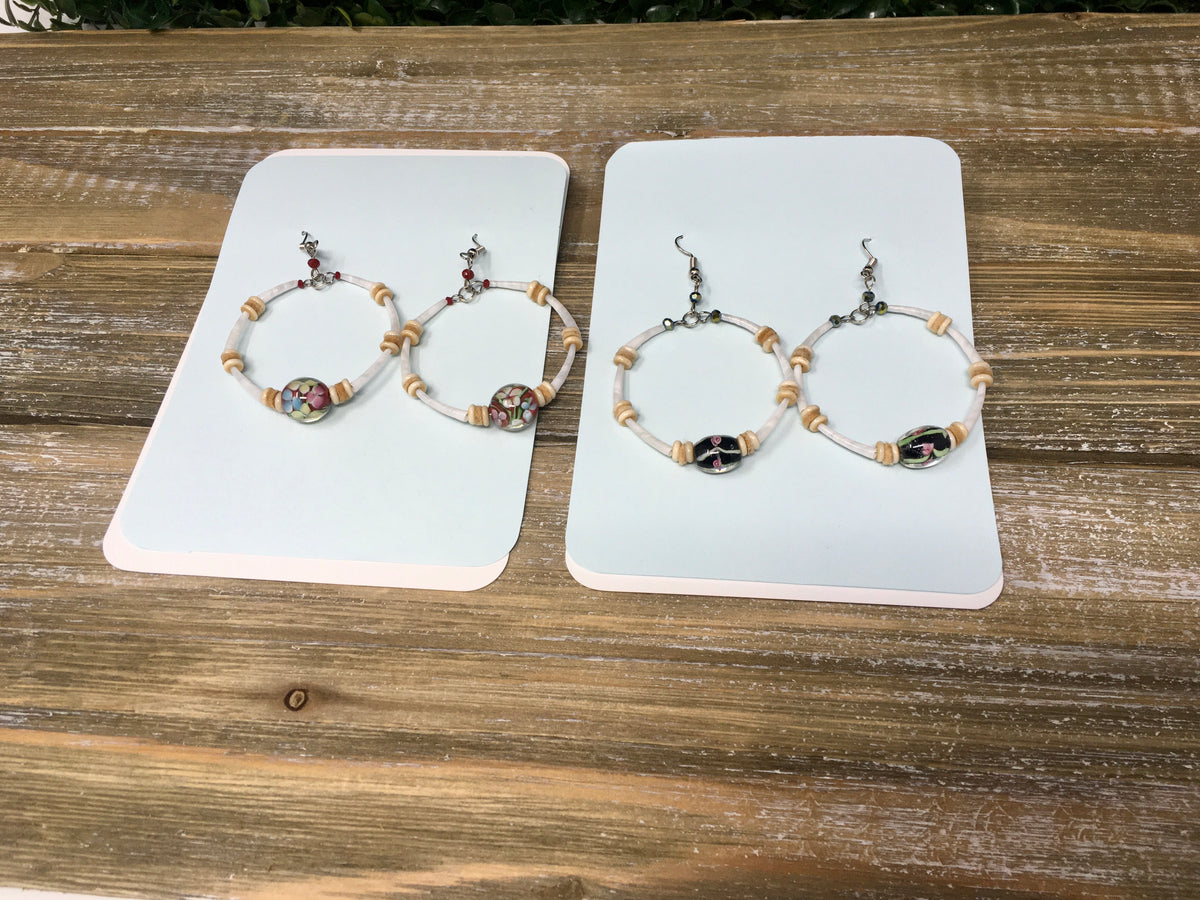 Geraldine Bekkattla Dentalium Hoops