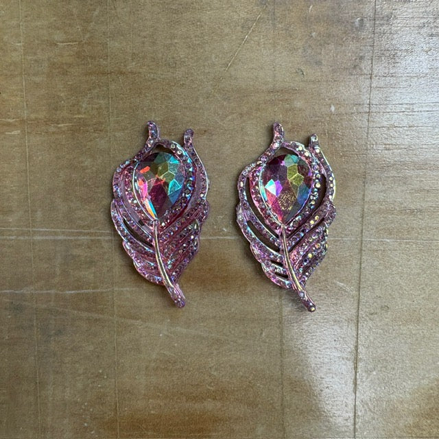 Feather Cabochons Set of 2