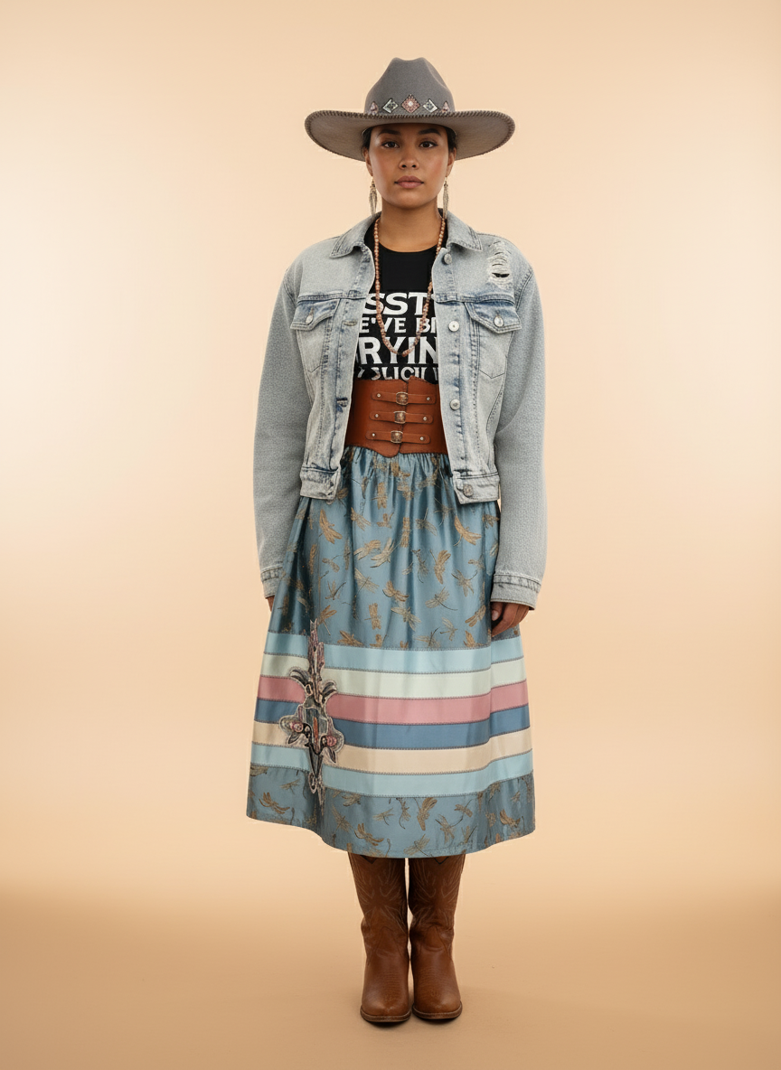 Handmade Frostfire Radiance Dragonfly Set